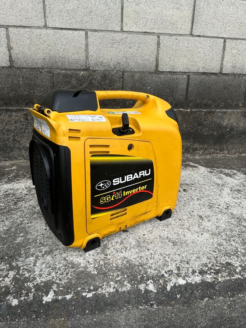 （動作確認済み）中古SUBARU SGi14 ポータブル エンジンOK!!