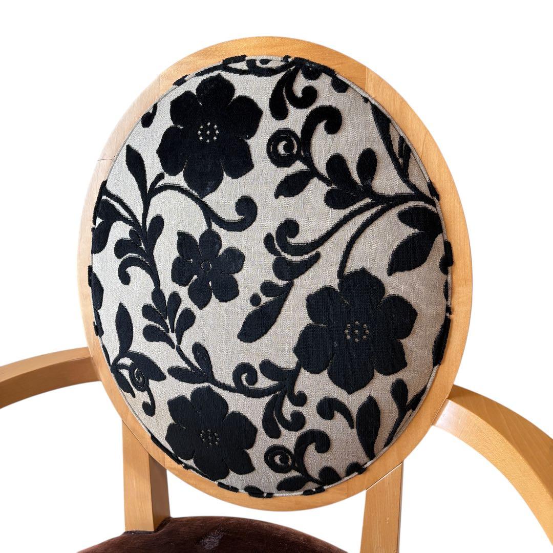 ① ネオクラシコ NEO 花柄　チェア 椅子 クラシック アンティーク モダン