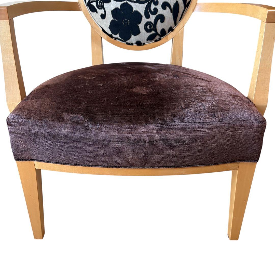 ① ネオクラシコ NEO 花柄　チェア 椅子 クラシック アンティーク モダン