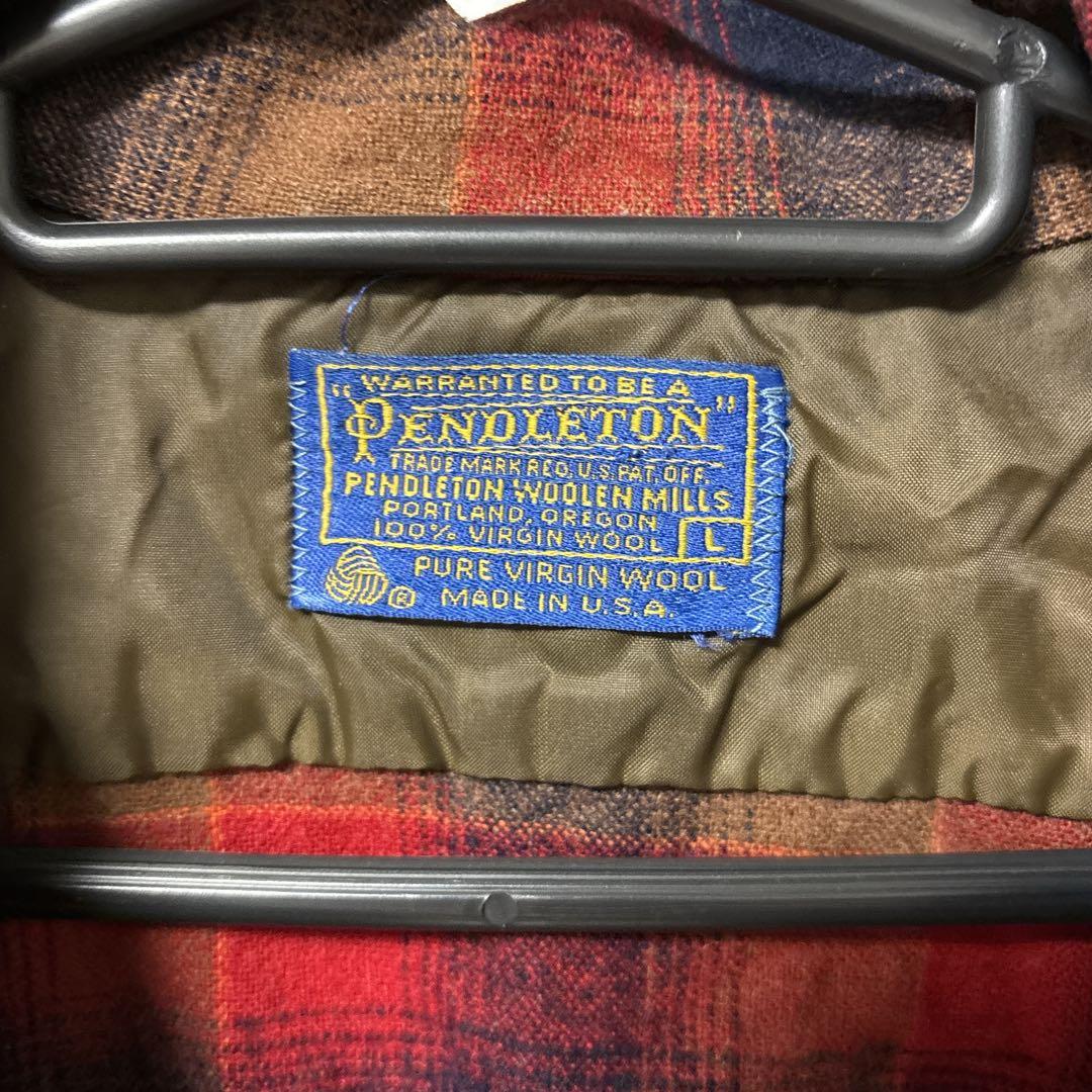 Pendleton＊100%バージンウールネルシャツ＊メンズ＊チェック