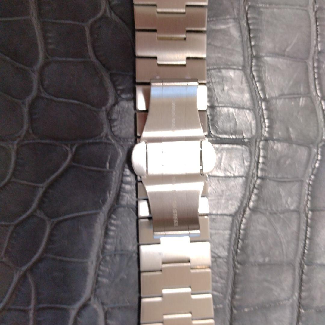 パネライ　純正ステンレス製ベルト　パネライブラック購入　正規品　美品