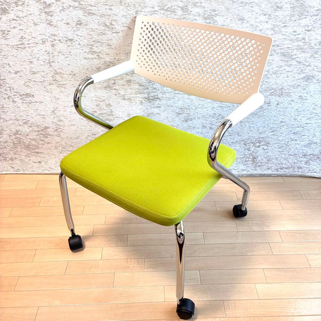 vitra ヴィトラ ビザロール2 visaroll 2 タイヤ付チェア 2脚①