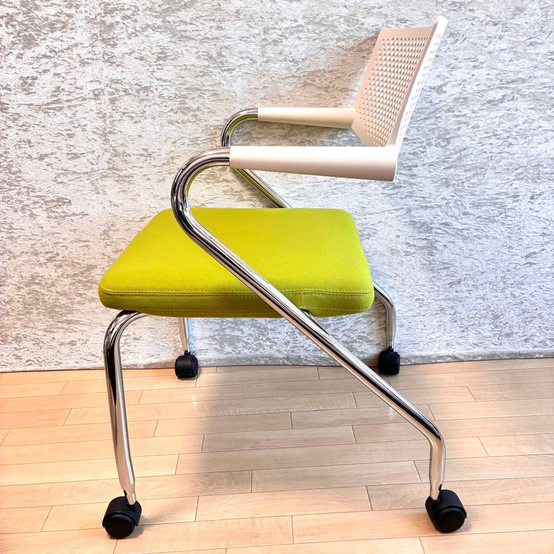 vitra ヴィトラ ビザロール2 visaroll 2 タイヤ付チェア 2脚①