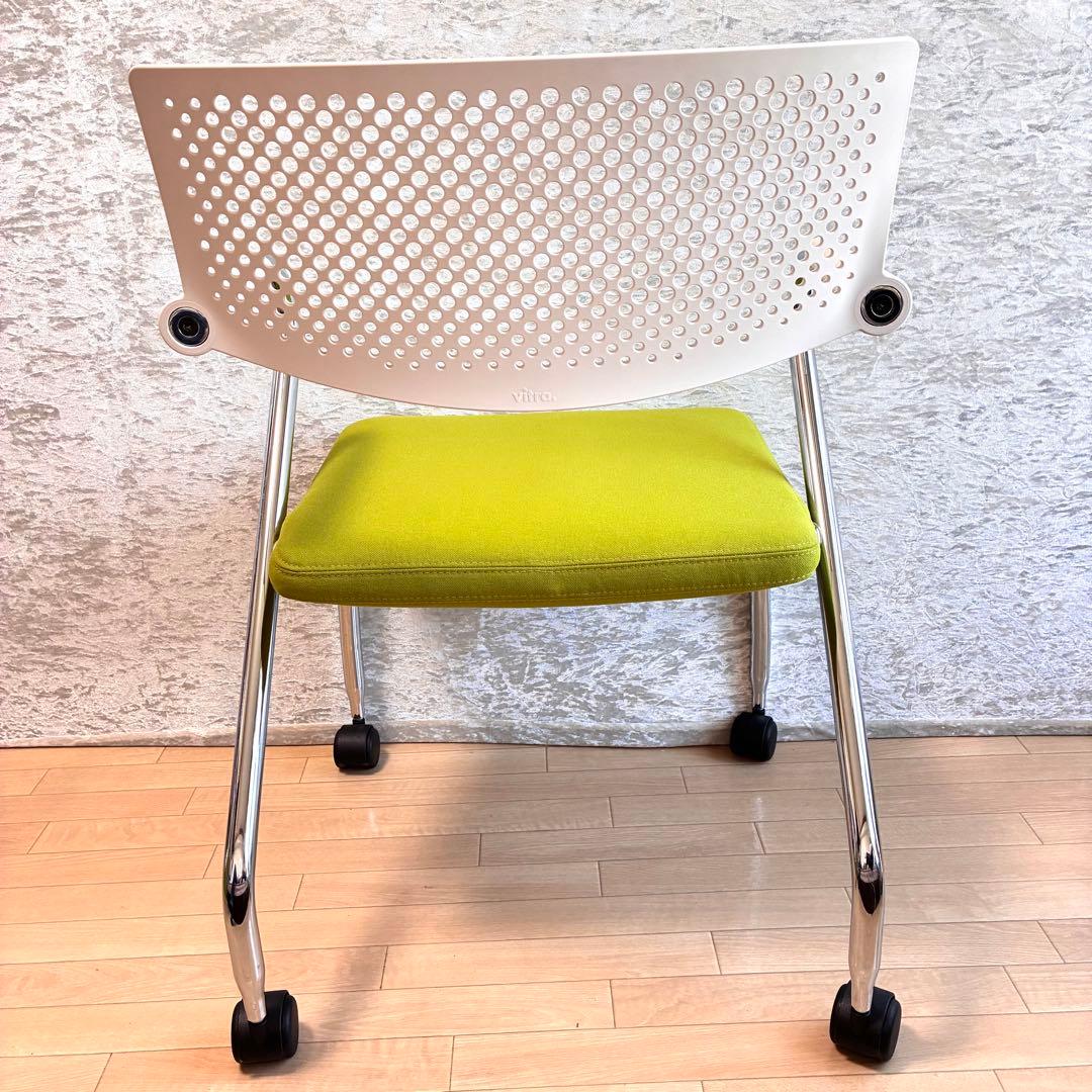 vitra ヴィトラ ビザロール2 visaroll 2 タイヤ付チェア 2脚①