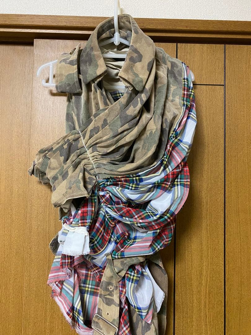 コムデギャルソンの変形アシンメトリートップス