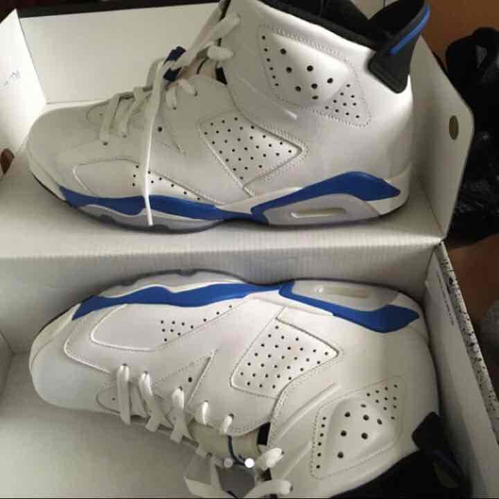 ジョーダン6 スポーツブルー