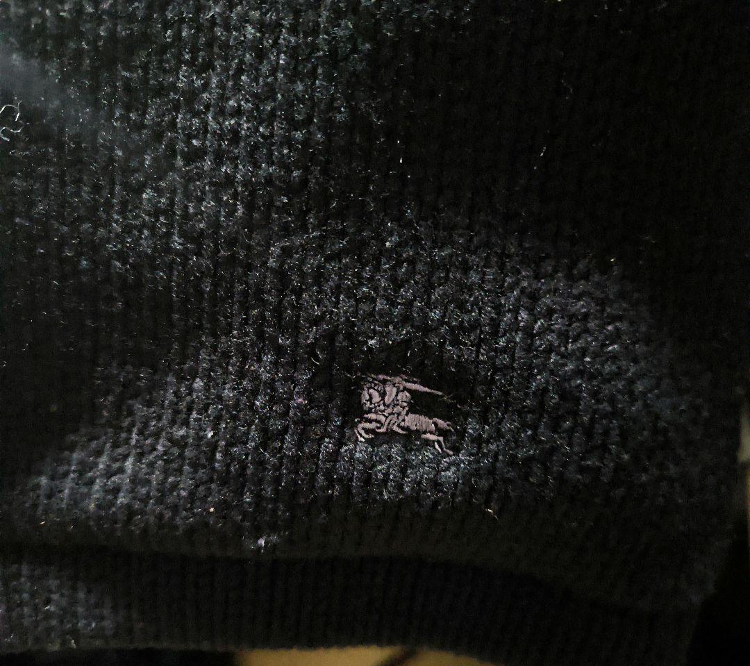 BURBERRY BLACK LABEL ファー付きジャケット