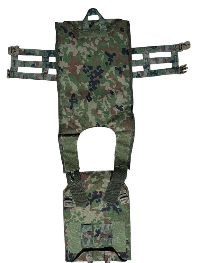 陸自 18式防弾ベスト プレキャリ　プレートキャリア　陸上自衛隊迷彩　3型