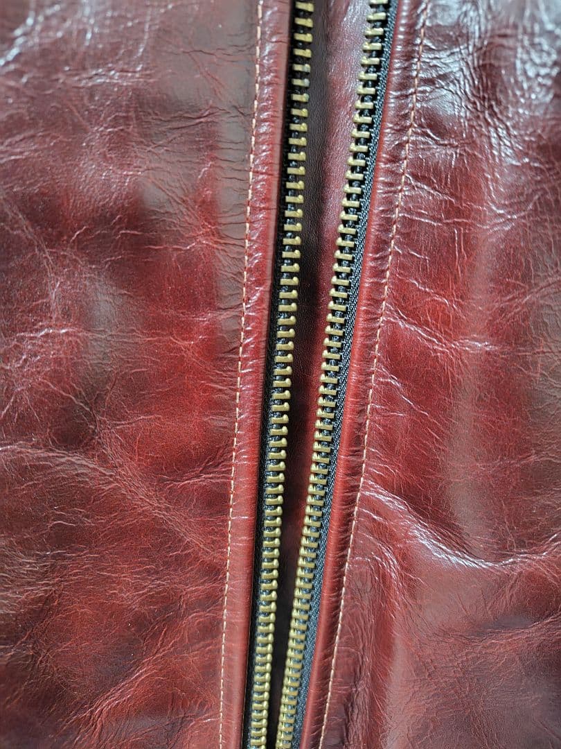 ☆希少サイズ32☆vansonシングルライダースジャケット オクタゴン