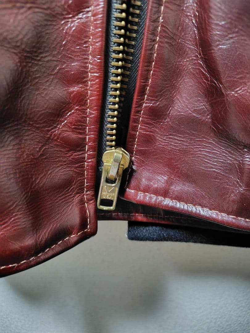 ☆希少サイズ32☆vansonシングルライダースジャケット オクタゴン