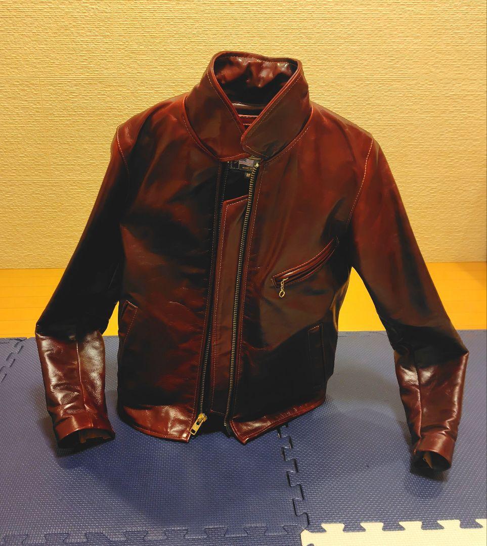 ☆希少サイズ32☆vansonシングルライダースジャケット オクタゴン