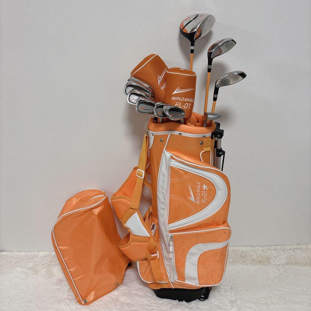 希少 美品 ワールドイーグル FL-01 V2 レディースゴルフセット 10本