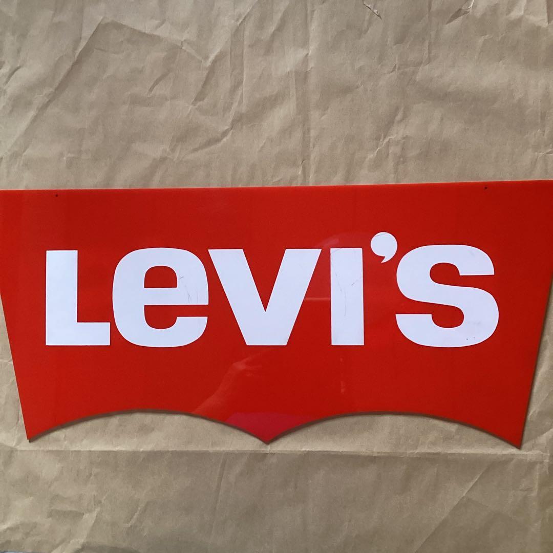 Levi's ハウスマーク　看板