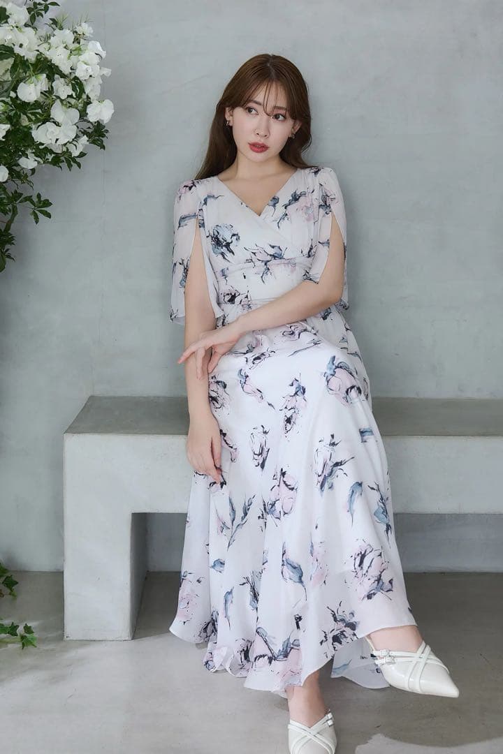 ワンピース Her lip to Rose Bouquet Dress M