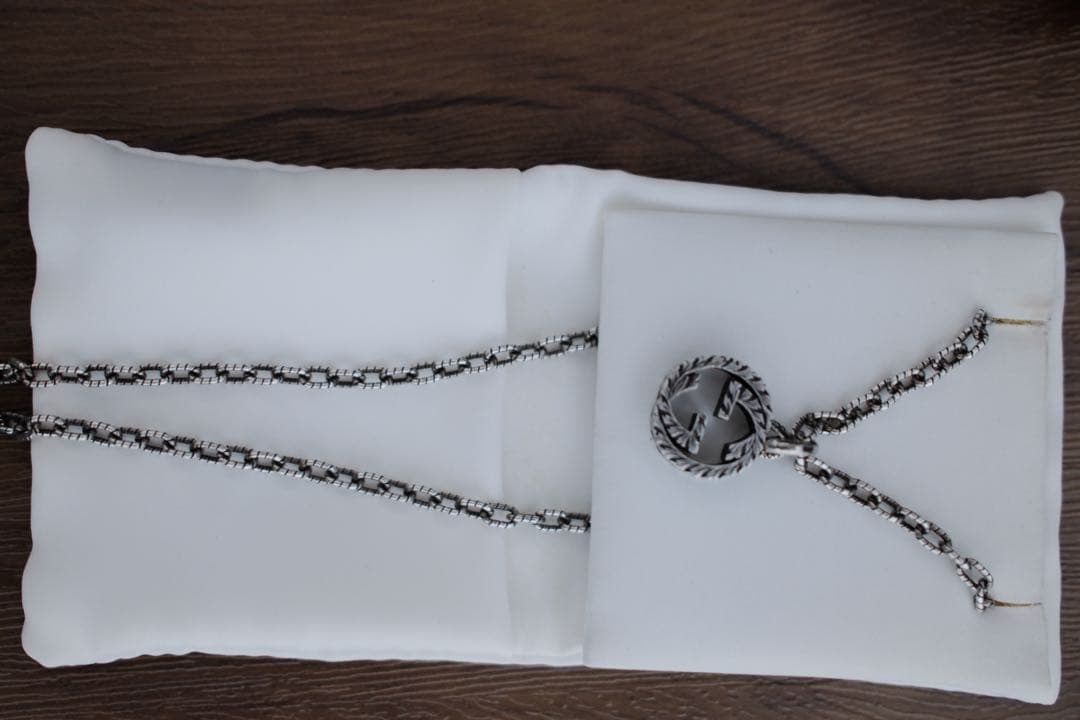 GUCCI グッチ インターロッキング 455307 ネックレス 925