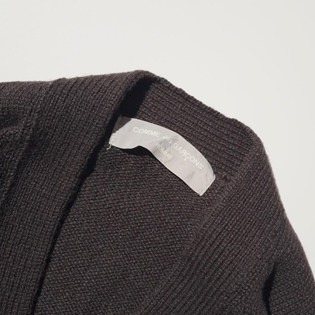 80s COMME des GARCONS HOMME ウールカーディガン