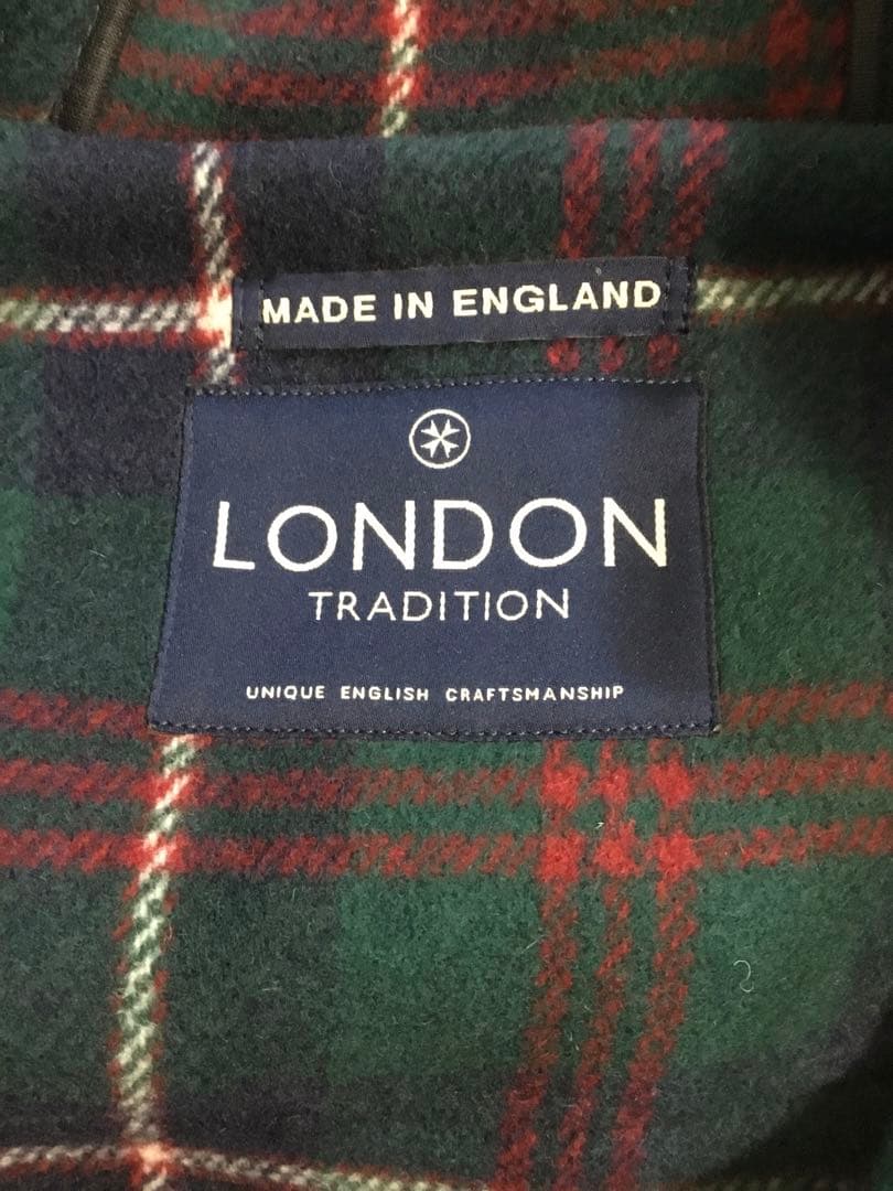 [ロンドントラディション] 未使用に近い英国製ロングダッフルコート