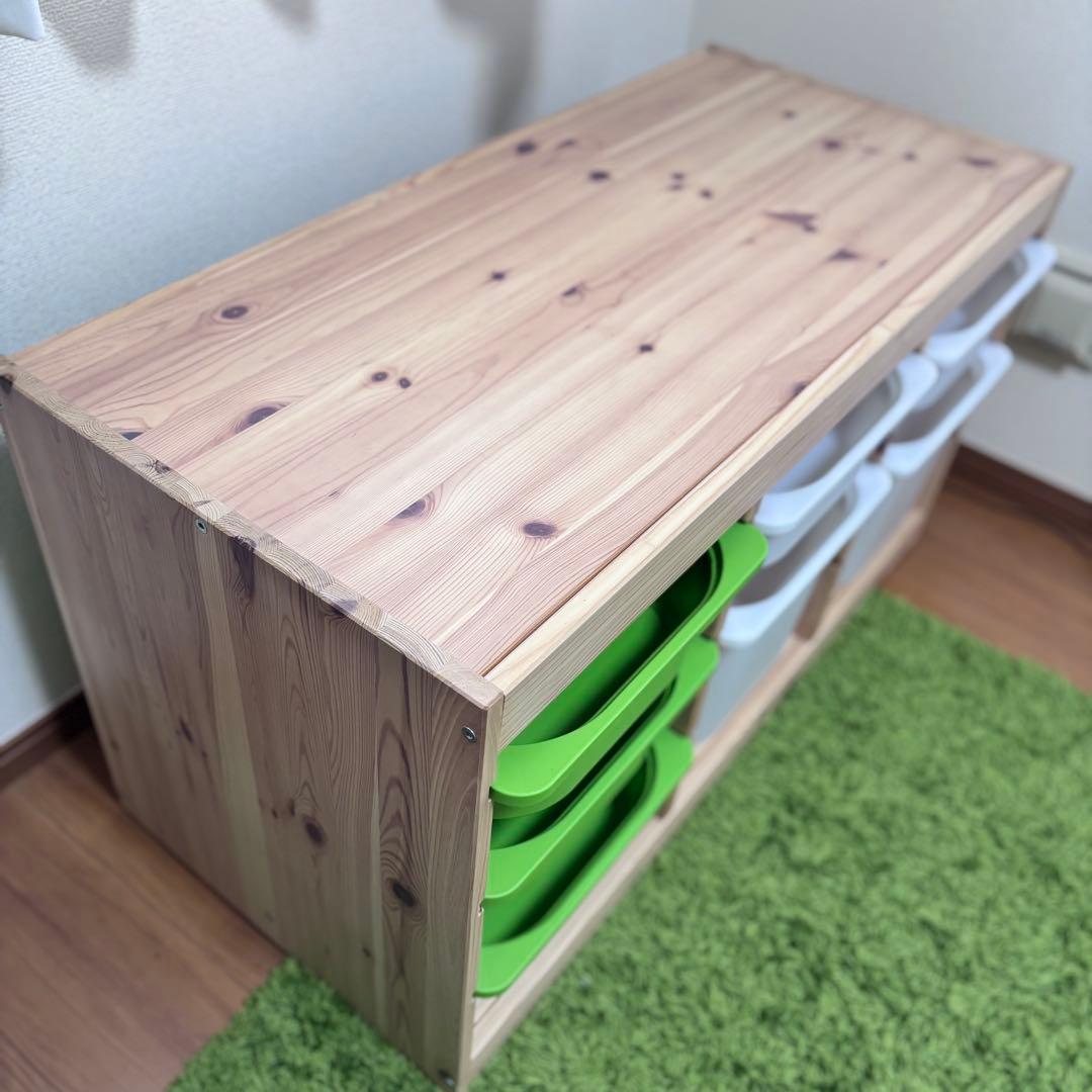 IKEAトロファスト　収納box付き