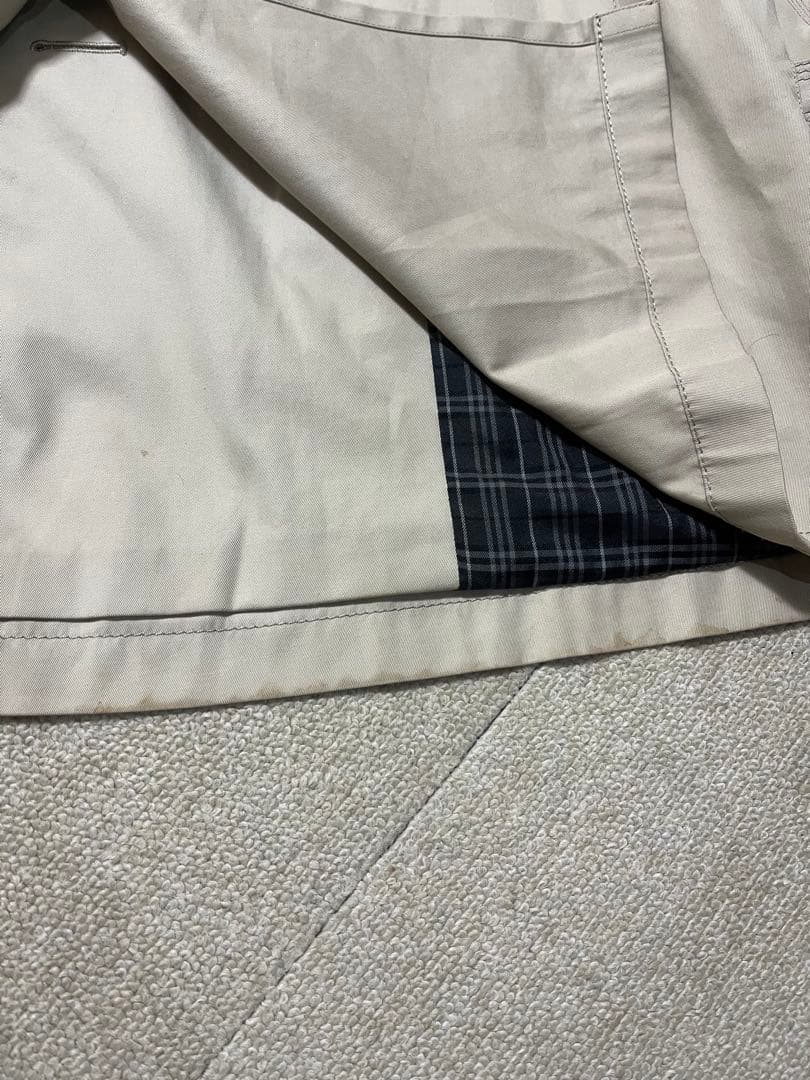 Burberryブラックレーベル　ベージュ トレンチコート ノバチェック