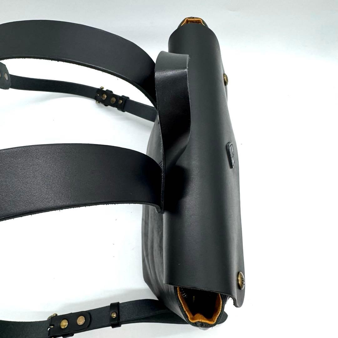 未使用級 クレドラン CLEDRAN MARCHE マルシェ リュック ブラック