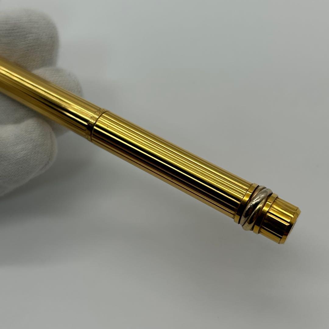 cartier カルティエ　ペン　筆記用具　トリニティ　キャップ式　ボールペン