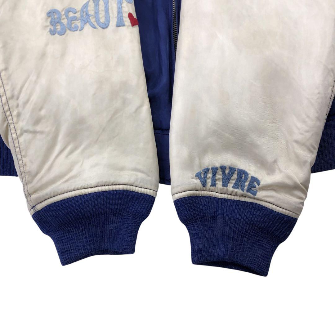 TIGRE BROCANTE スカジャン 風神 雷神 凱旋門 花火　L