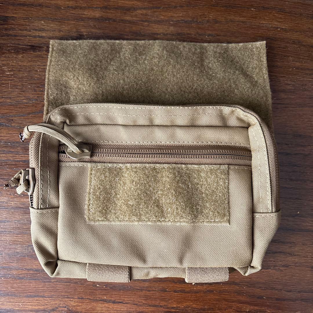 米軍放出品 BDS tactical サブアドミンポーチ コヨーテブラウン