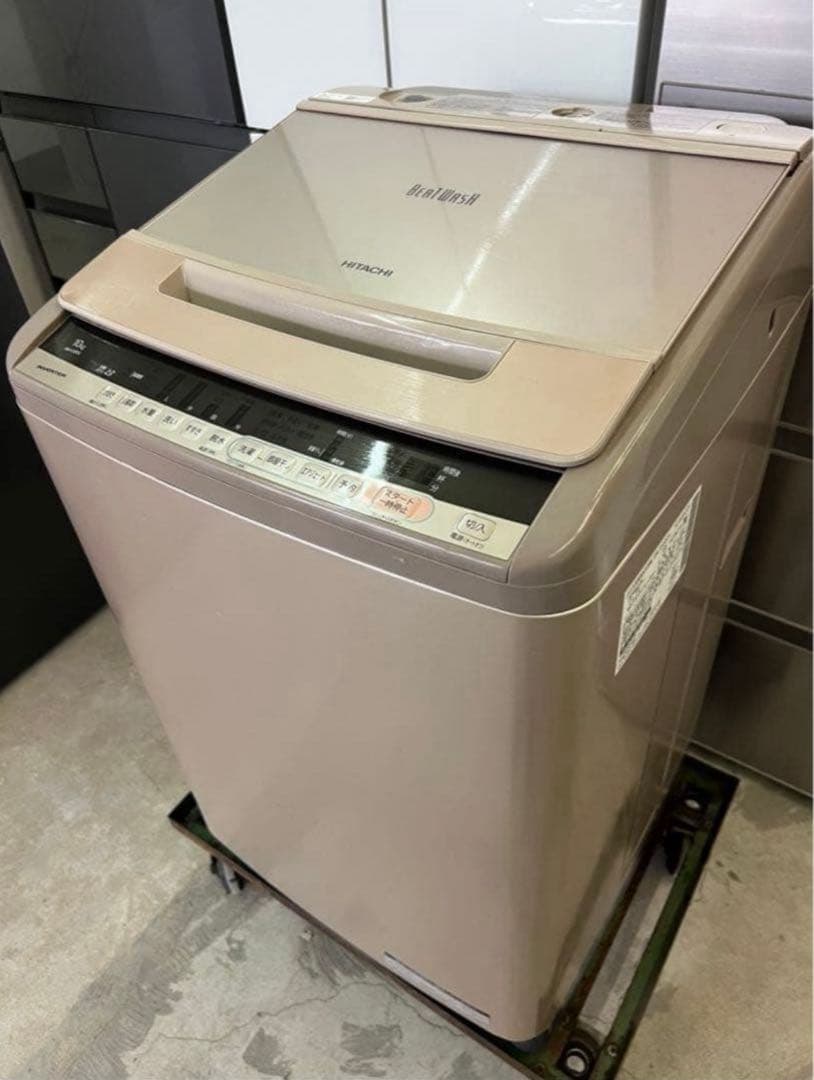【高年式】2019年式 10kg 日立 洗濯機 BW-V100C