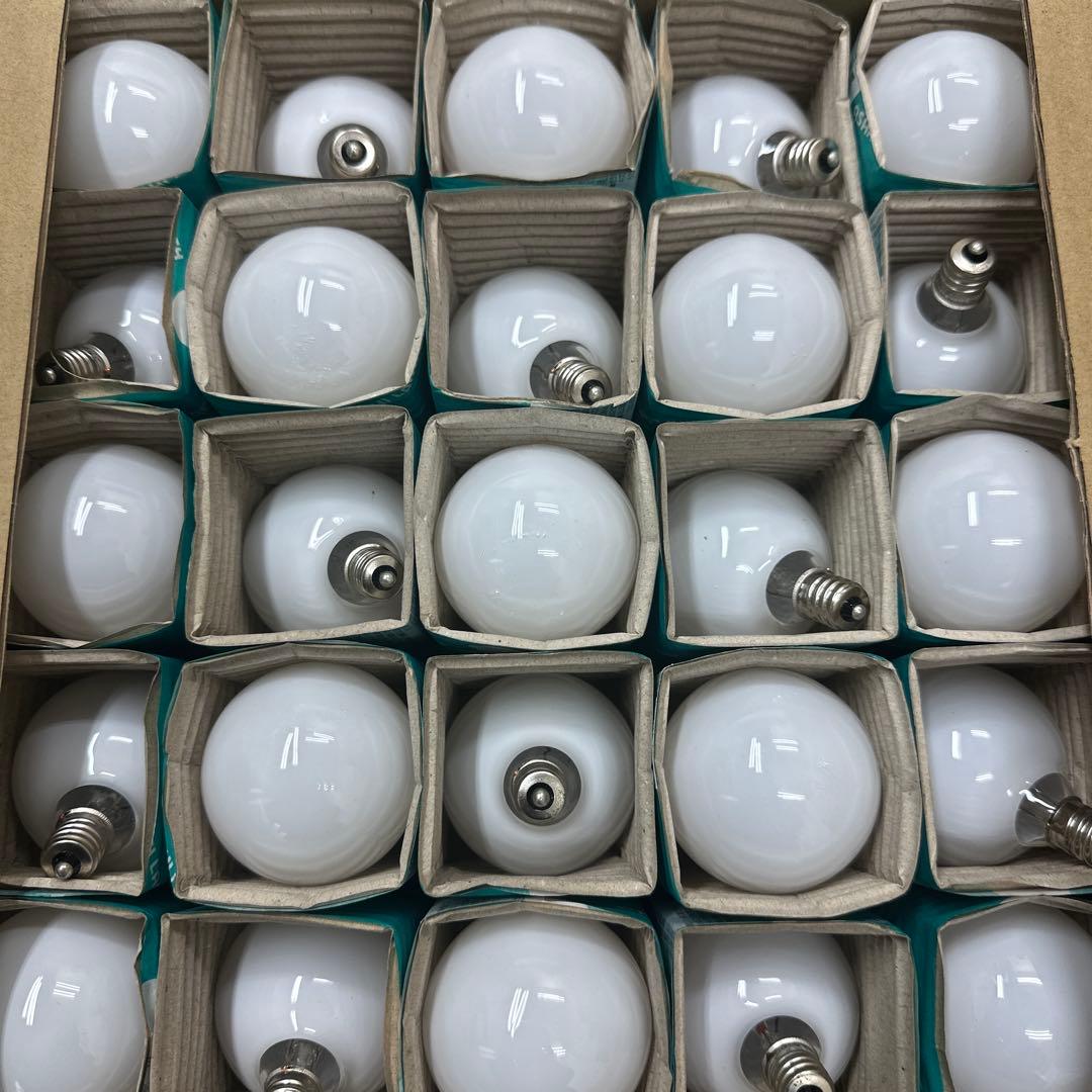 【未使用品】 G50 E12 110V-10W白熱電球 旭光電機 25個セット