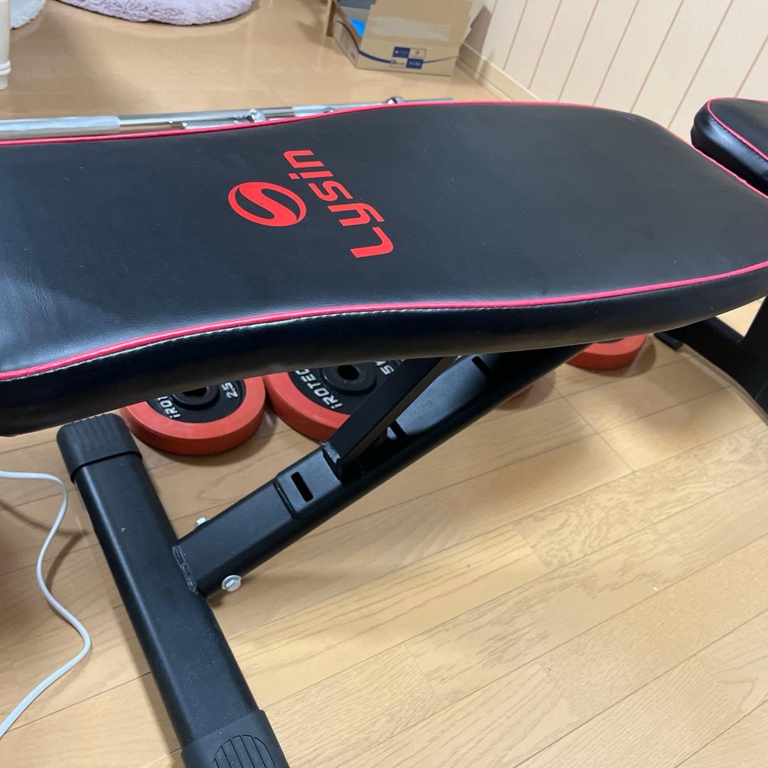 IROTEC ダンベルセット 50kg トレーニングベンチ他付き
