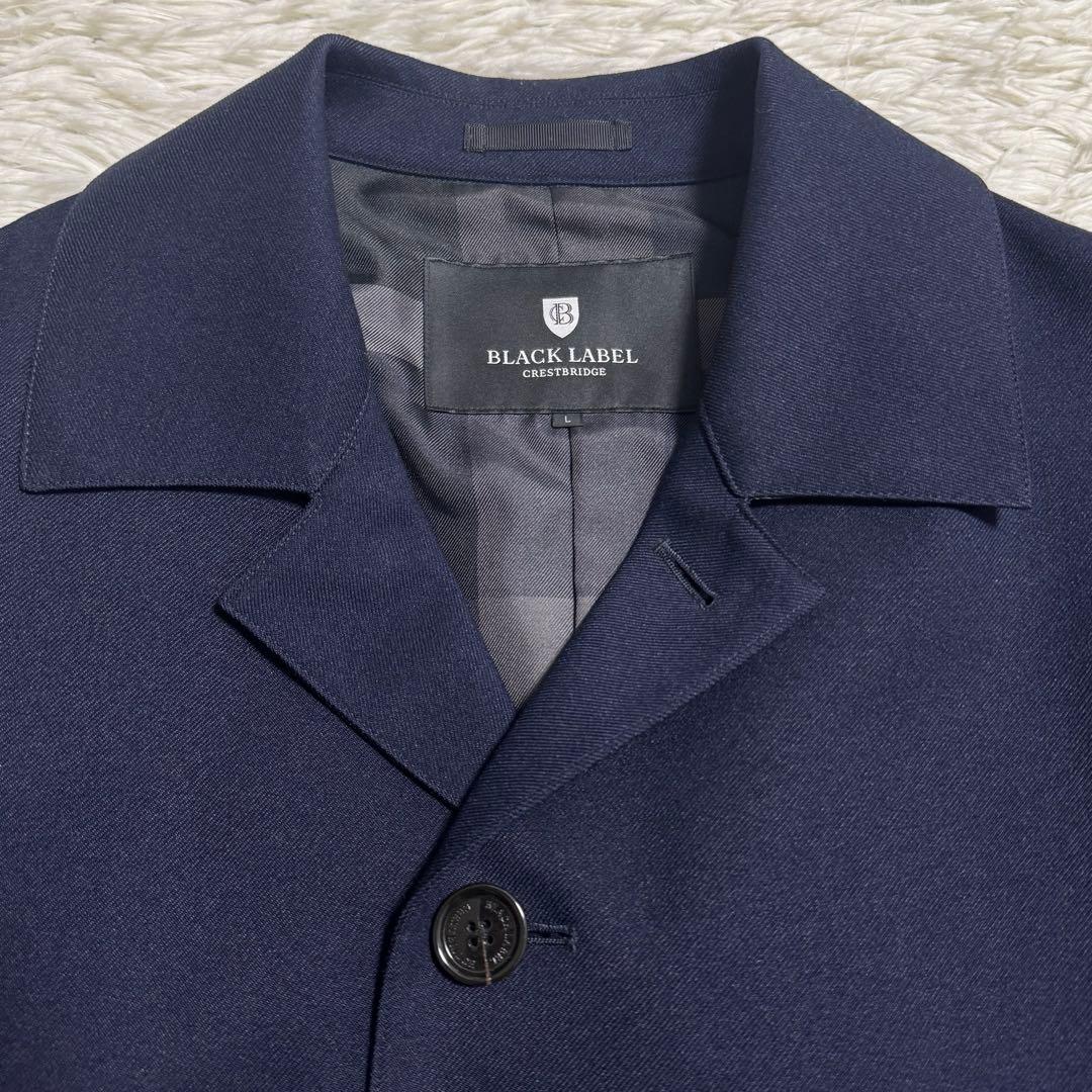 【美品】BLACK LABEL CRESTBRIDGE ステンカラーコート L
