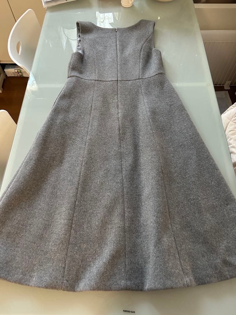 MプルミエAVENIRETOILE Vネックジャンパースカート38 完売品