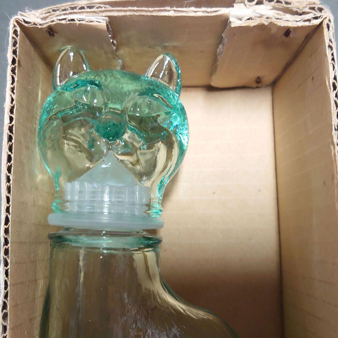 Vetreria Etrusca glass cat bottle ネコ ボトル