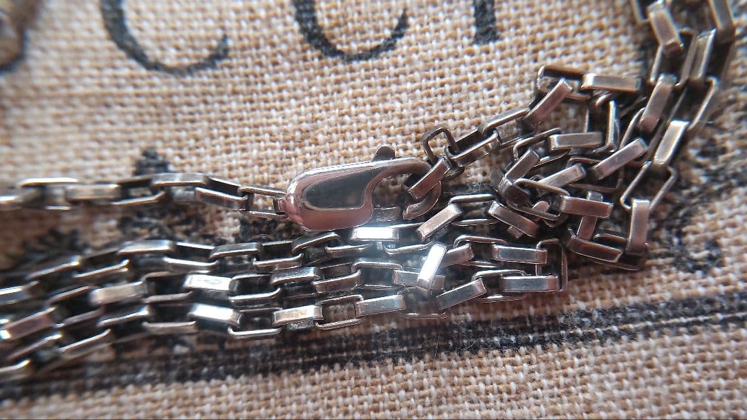 GUCCI グッチ ベネチアンチェーン ネックレス シルバー925