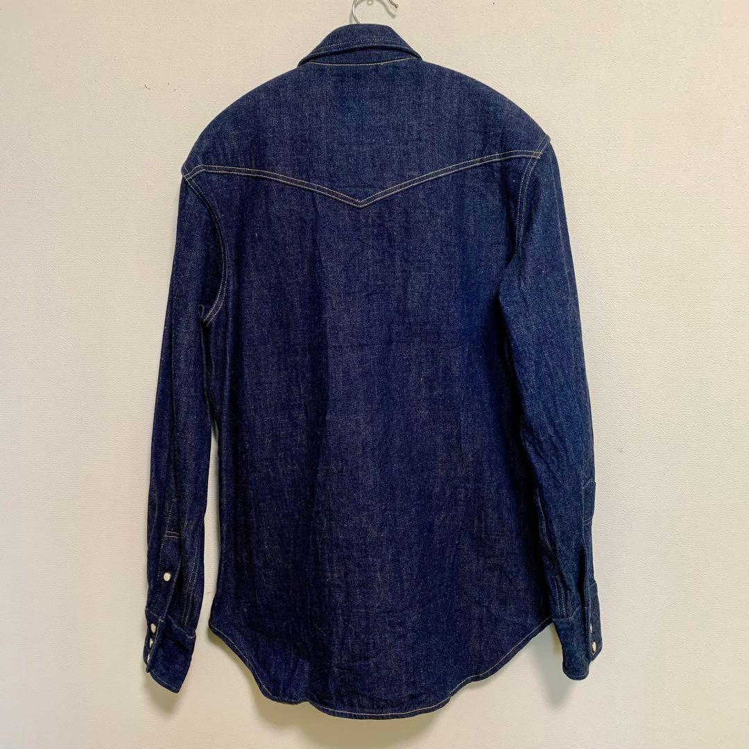 【美品】ウェアハウス デニムウェスタンシャツ サイズ38（M）