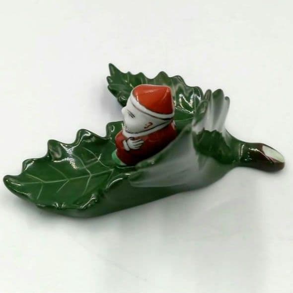 Herend サンタマンダリン ファンシースタンド カードホルダー クリスマス