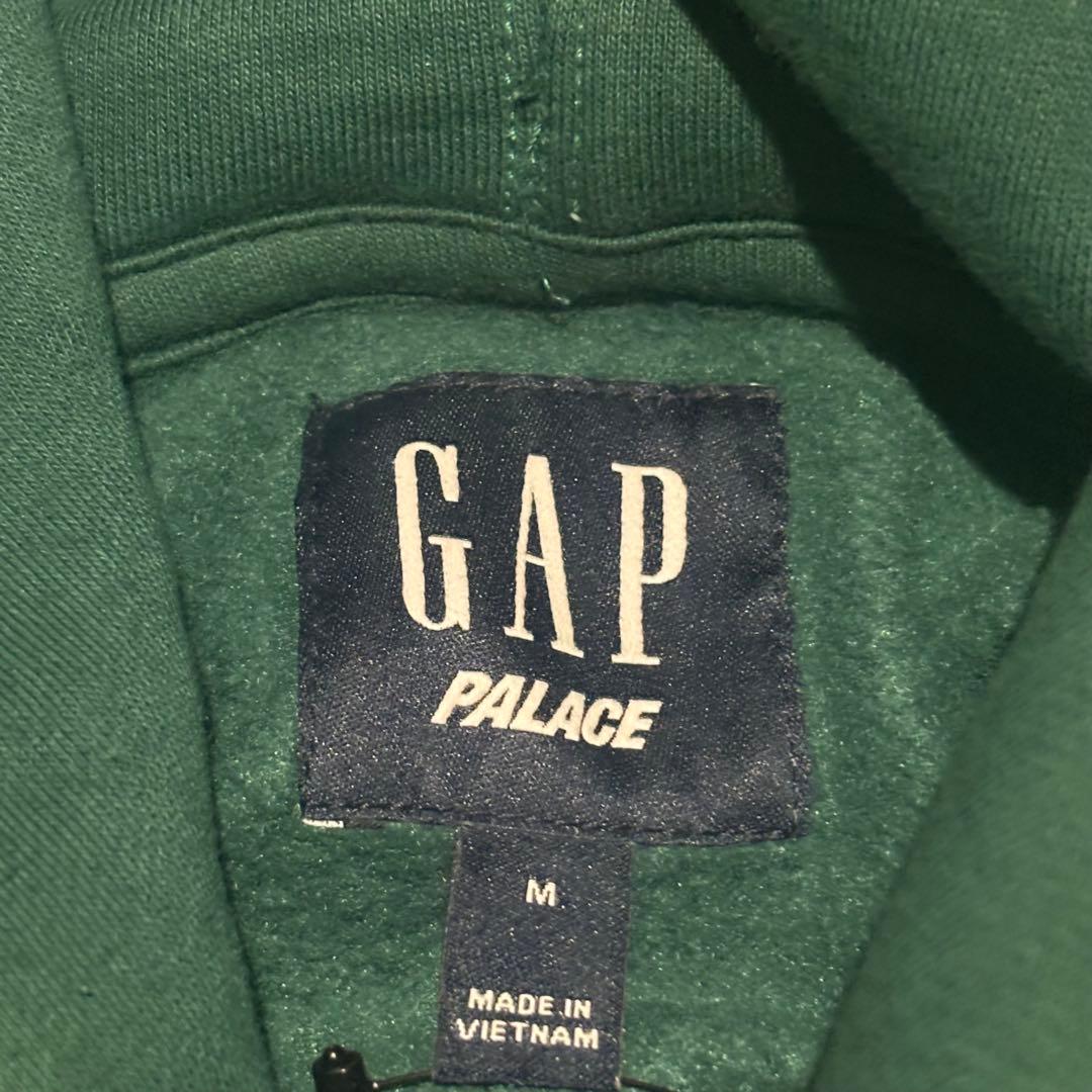 PALACE GAP HOOD M グリーン　土日値下