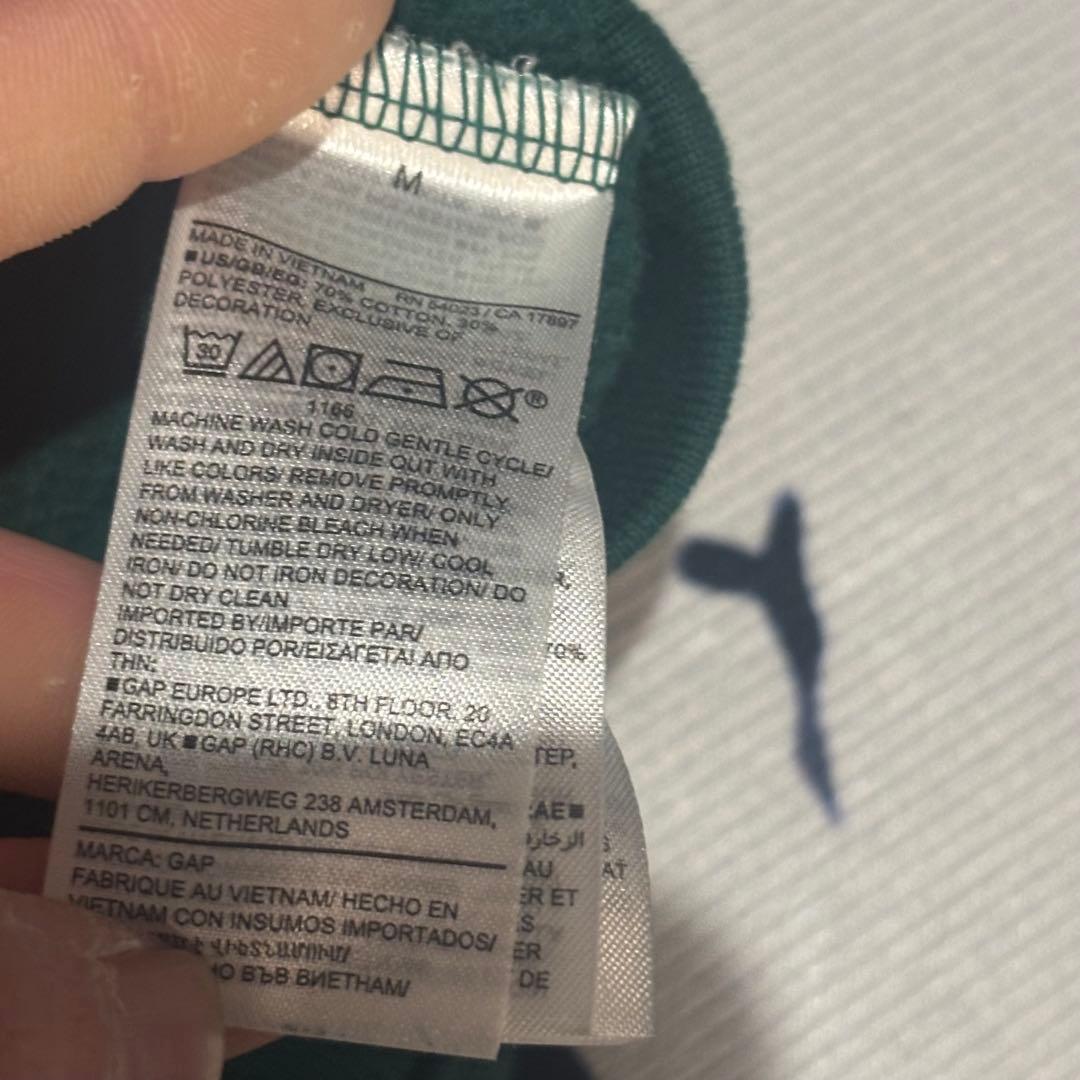 PALACE GAP HOOD M グリーン　土日値下