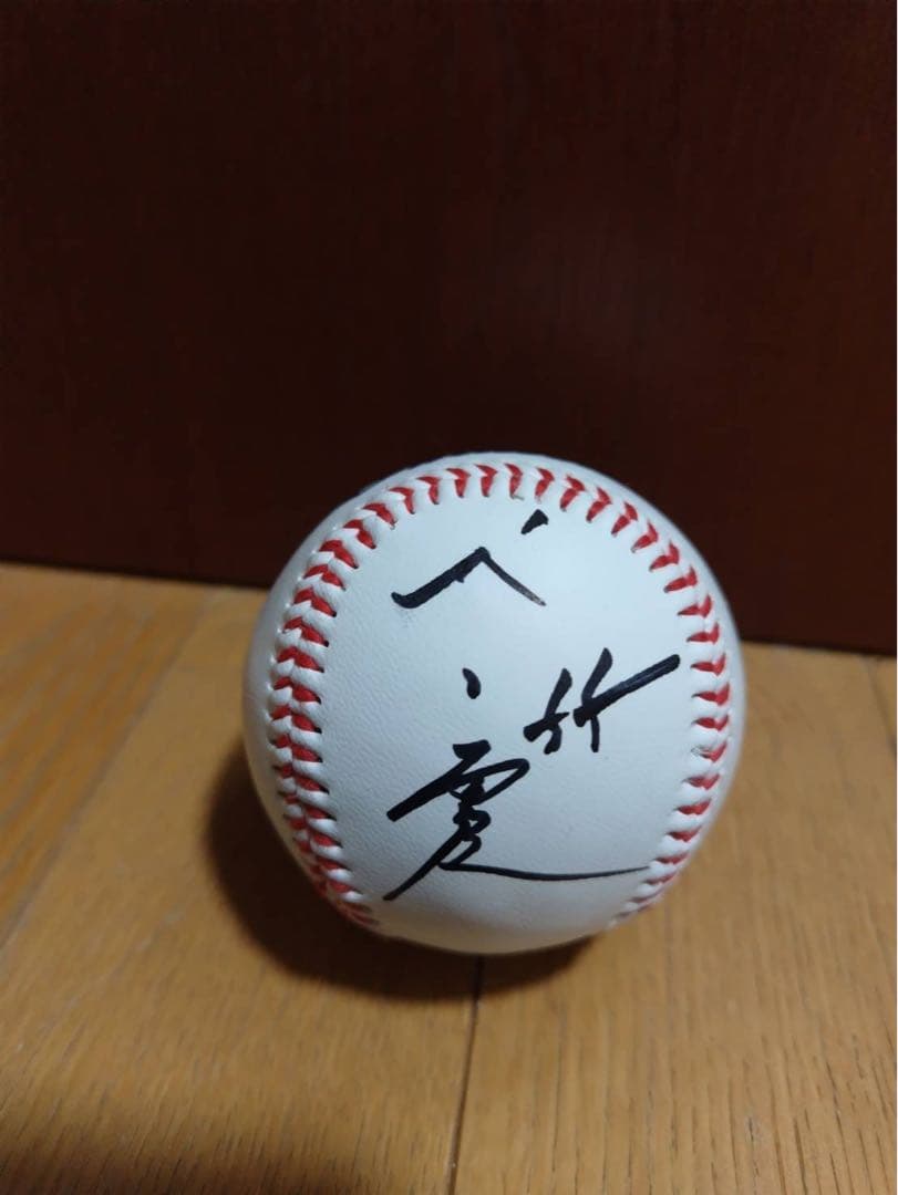村上宗隆 東京ヤクルトスワローズ 球団ロゴ入り直筆サインボール (証拠写真付き)