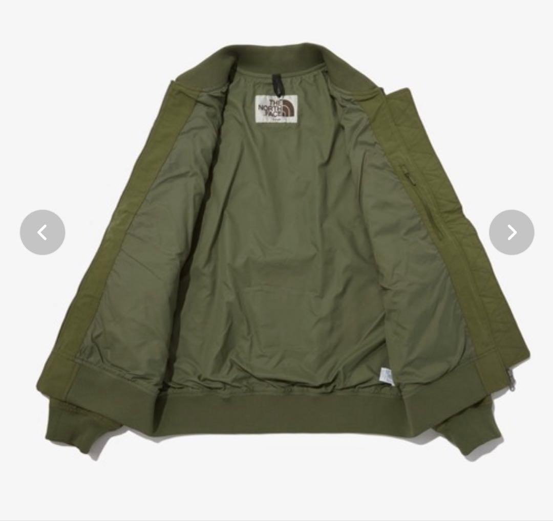 【新春セール】ノースフェイス MA-1ジャケット オリーブ