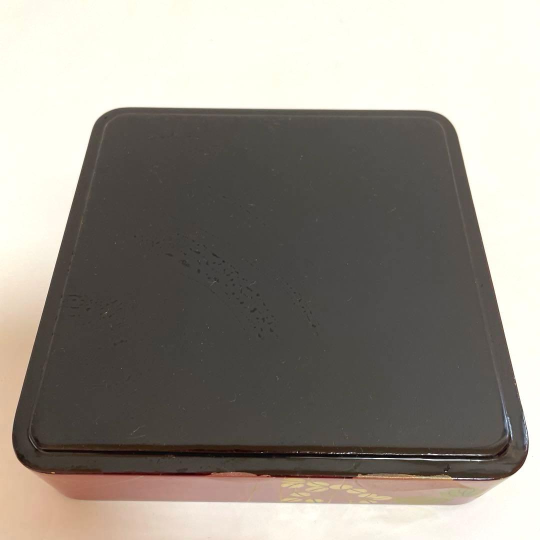 新品未使用 川連漆器 四段重箱 とおかもちセット16.6cm角 美品