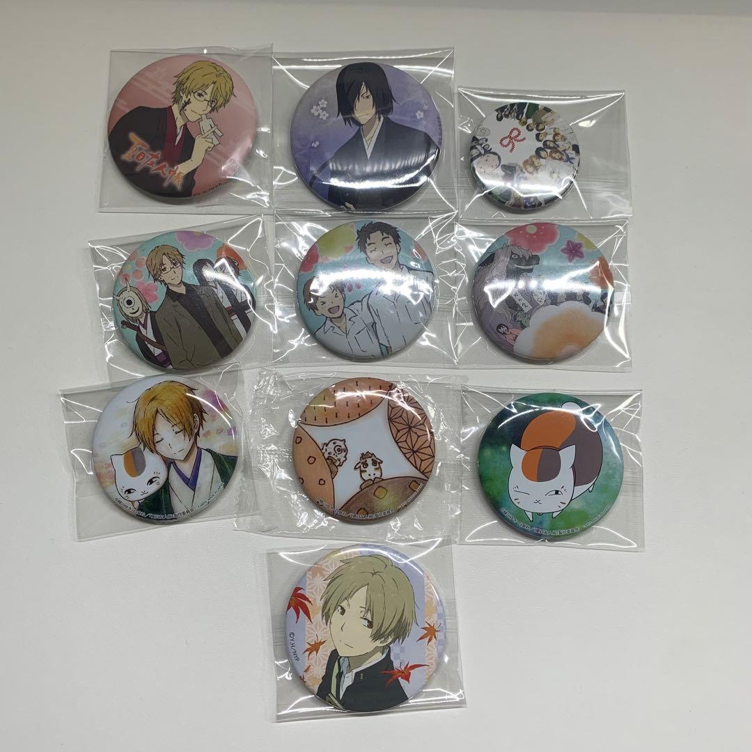 夏目友人帳　缶バッジ　まとめ売り