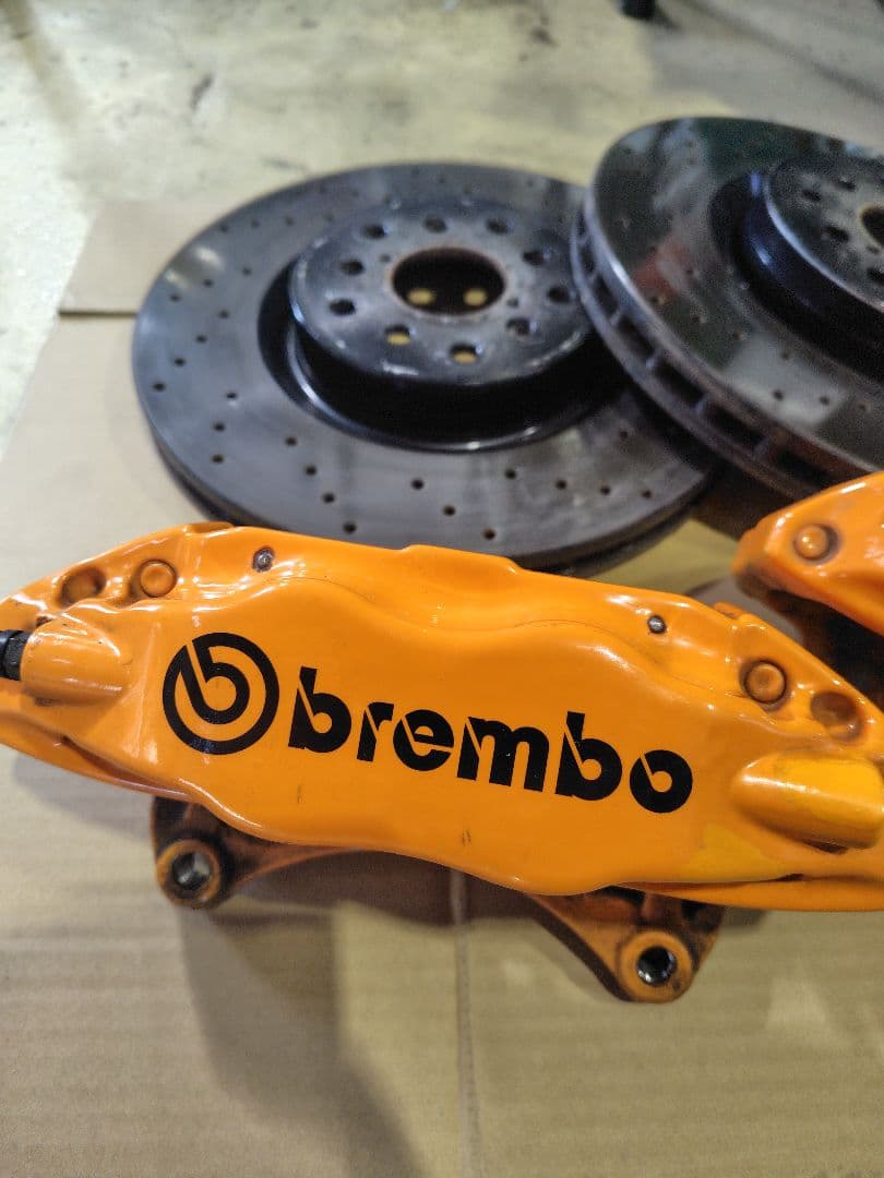 スバル インプレッサ純正 ブレンボキャリパー ローターセット