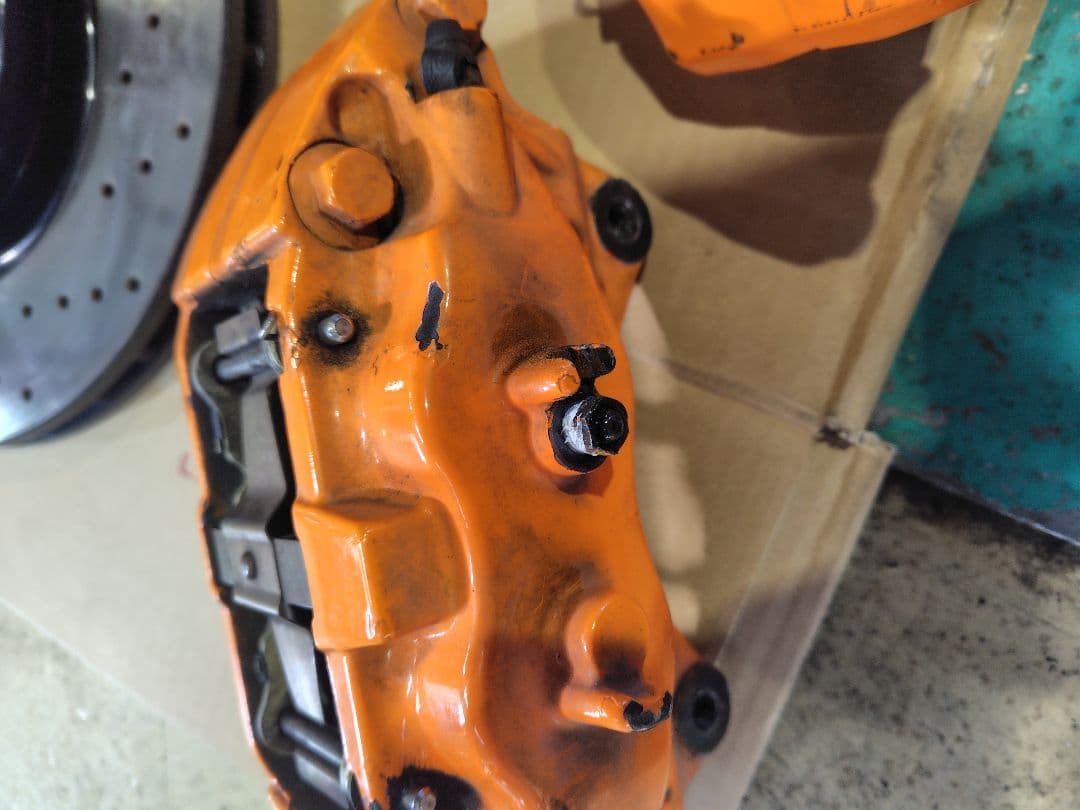 スバル インプレッサ純正 ブレンボキャリパー ローターセット