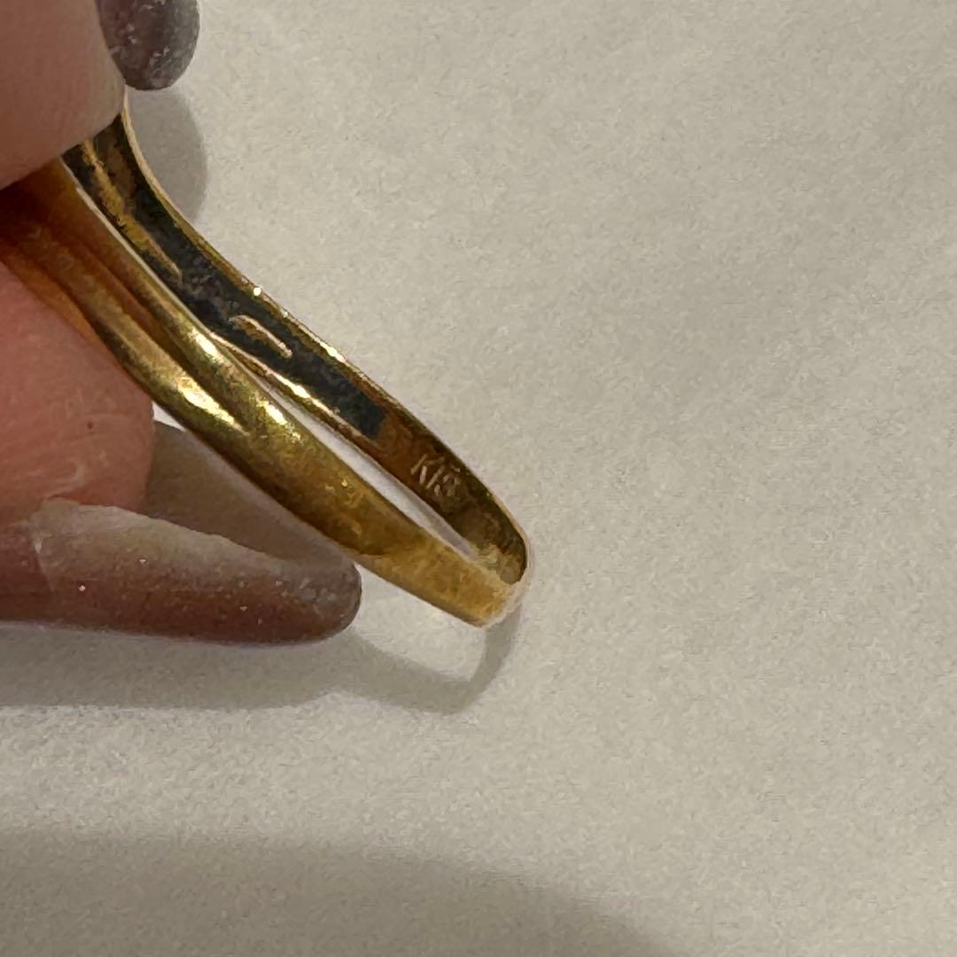 k18 リング　貴金属　ジュエリー　金　18