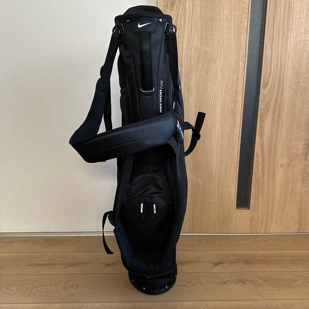 NIKE スタンド キャディバッグ スポーツ ライト ブラック ナイキ