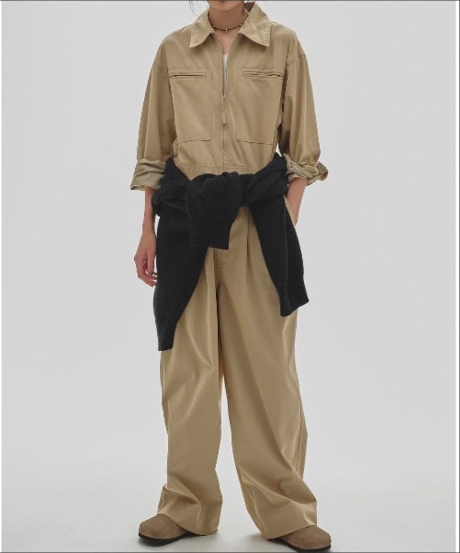 サロペット・オーバーオール・オールインワン TODAYFUL Twill Zip Combinaison