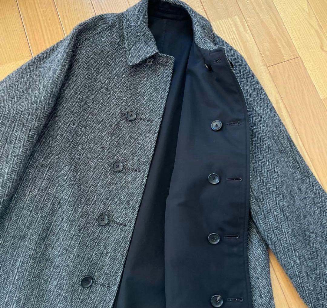 【美品】ANATOMICA シングルラグランコートⅡ 44