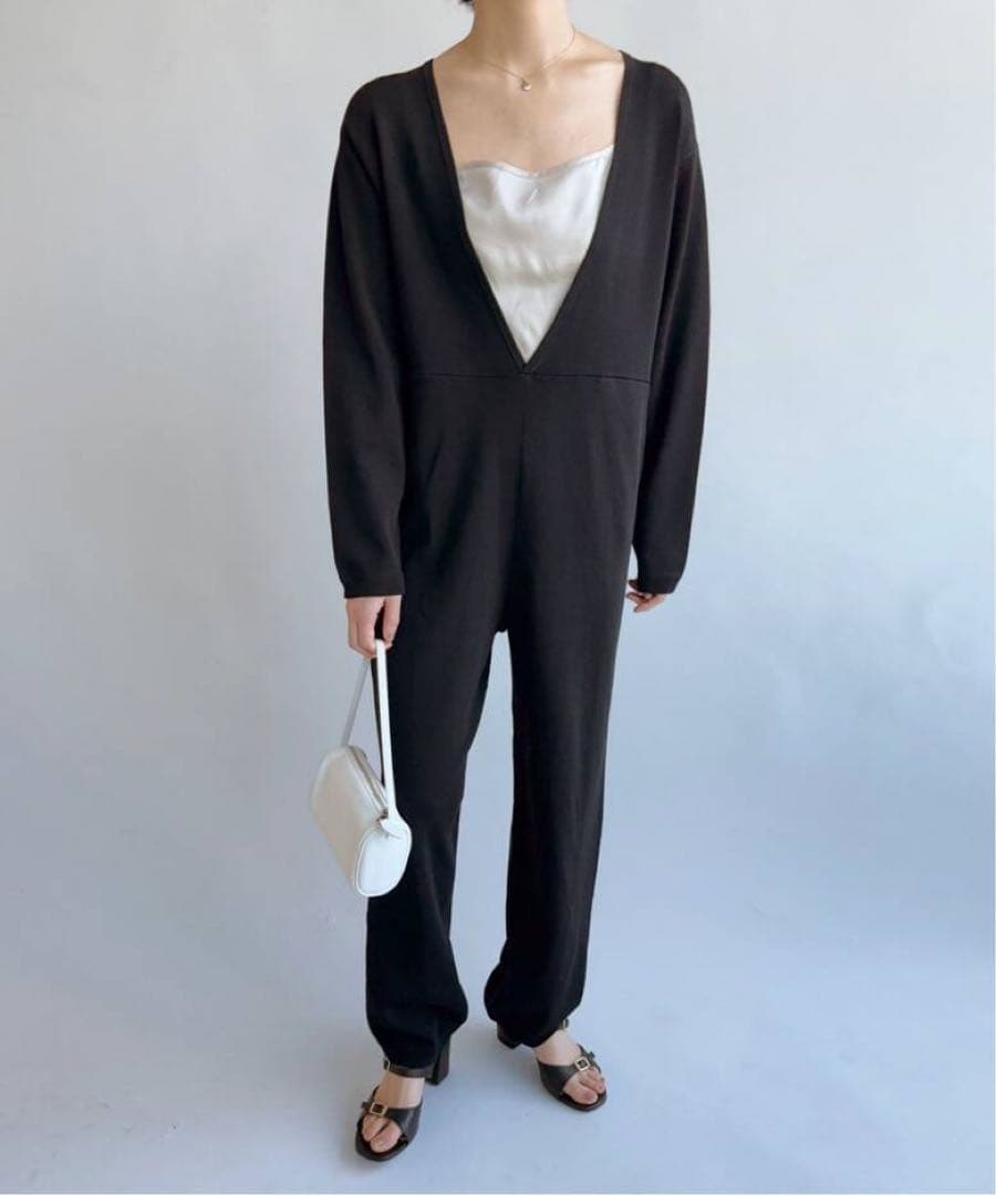 EDIT.FOR LULU abc NEW ニットオールインワン　新品未使用