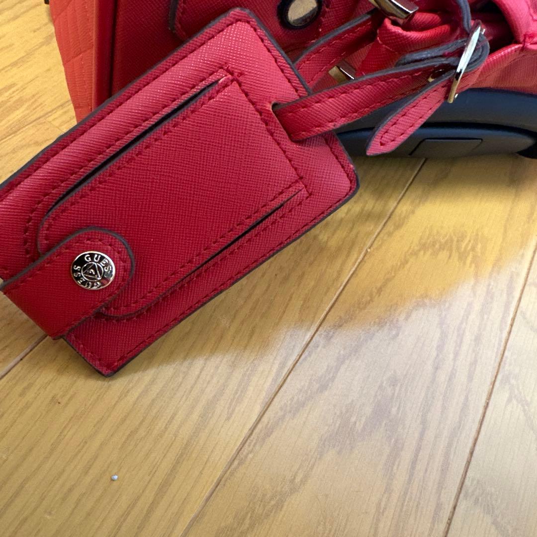 GUESS レッド キャリーケース